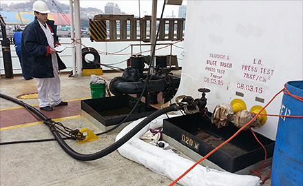 슬러지 수거처리