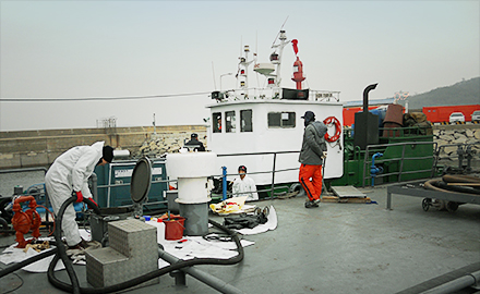 슬러지 수거처리